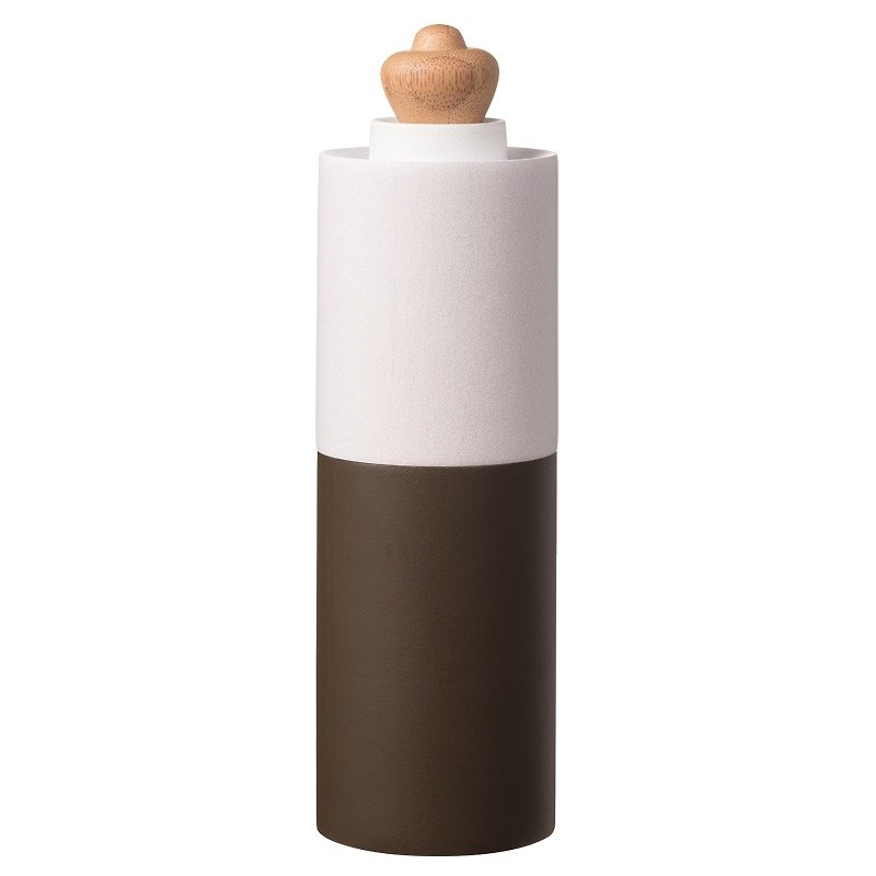 BONNSU | 倒映木質椒鹽罐 - 白咖啡木 - 調味瓶/調味架 - 木頭 