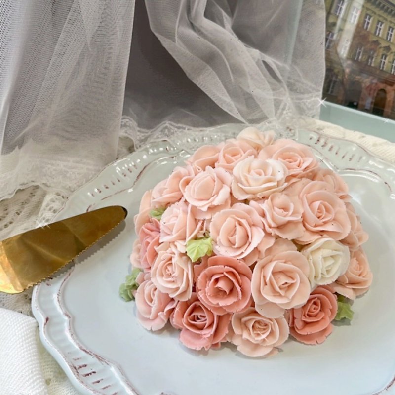 【Customized Cake】Korean Decorative/Anniversary/Birthday Cake