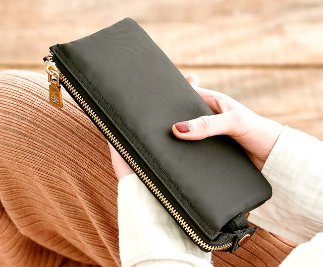 即日発送! 軽量8枚カード収納 ナイロン 長財布 CHENSON CG15199