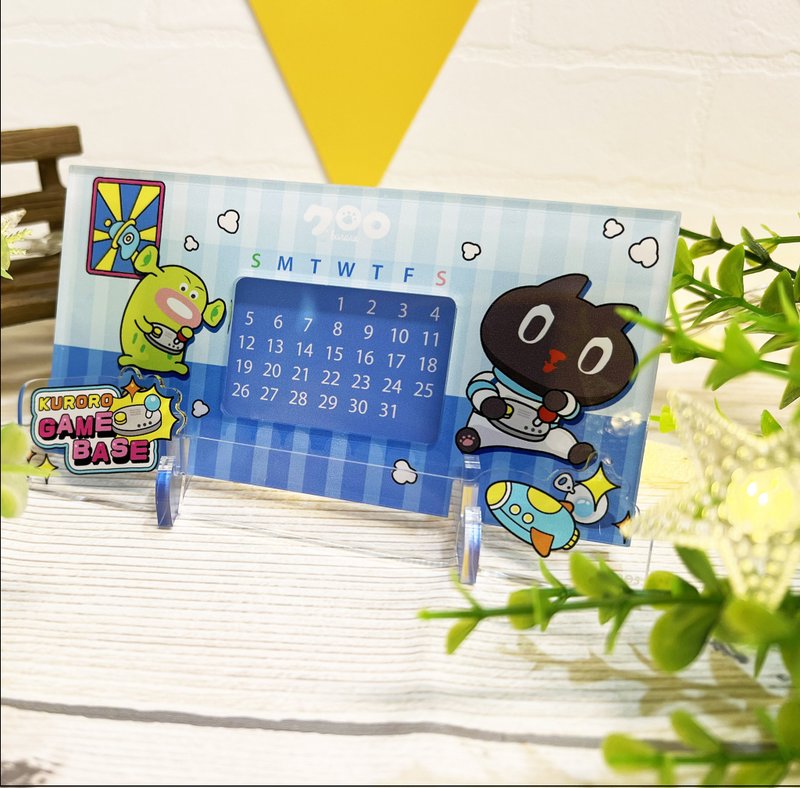 2023 ICIF | Kuroro Game Base Acrylic Perpetual Calendar - ปฏิทิน - อะคริลิค หลากหลายสี