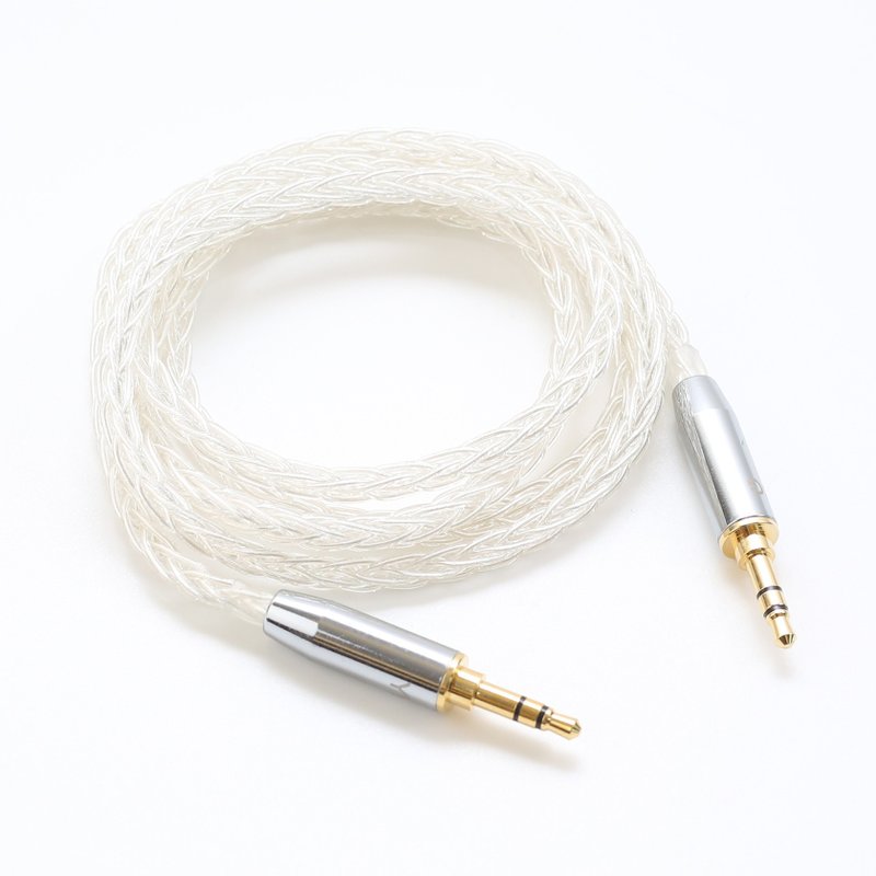 純銀 3.5mm 音訊線【川木】全新現貨【W258】車載 對錄線 AUX - 科技小物 - 其他材質 