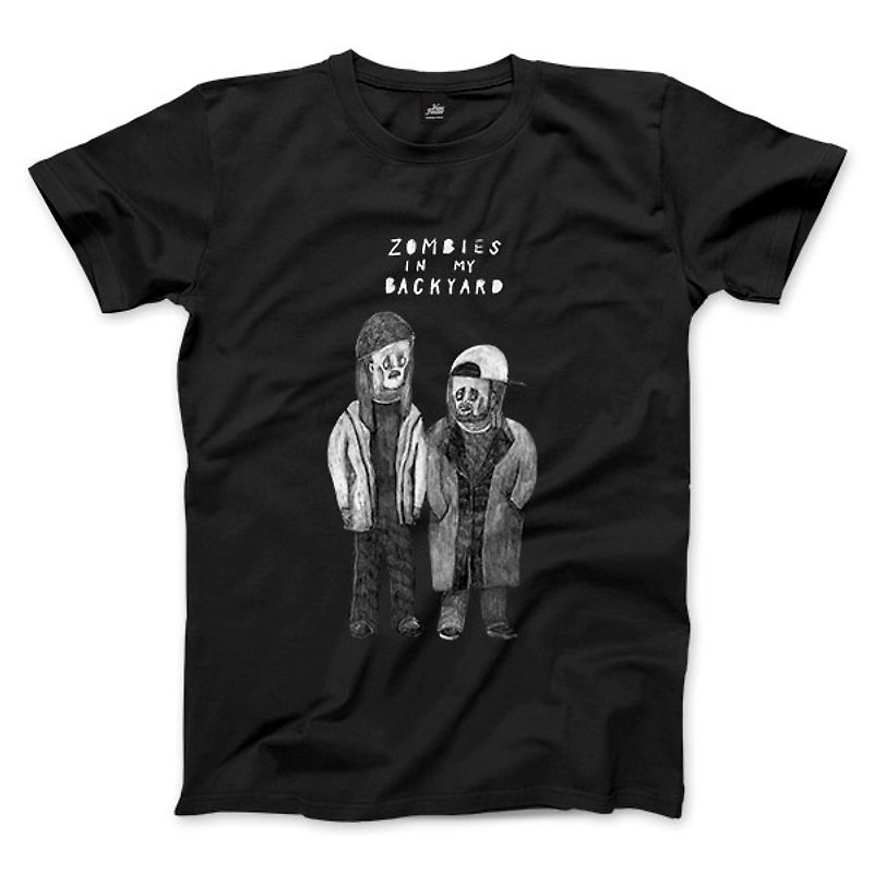 Jay and Silent Bob - Black - Unisex Fit T-Shirt - เสื้อยืดผู้ชาย - ผ้าฝ้าย/ผ้าลินิน สีดำ
