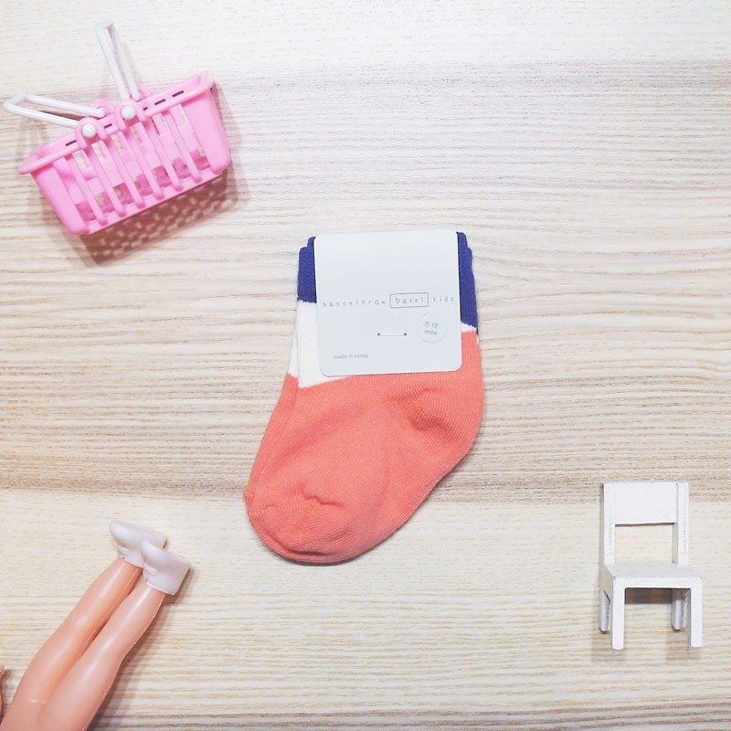 /delicate geometric children's socks - Socks - Cotton & Hemp Pink
