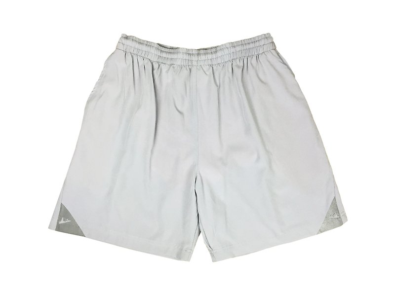 Tools original reflective function shorts #灰:: Breathable:: Sweat::x-dry - Men's Sportswear Bottoms - Cotton & Hemp Silver