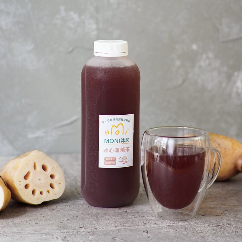 MONI Bingxin Lotus Root Tea (920ml) Fresh lotus root boiled in ancient way - Tea - Other Materials 