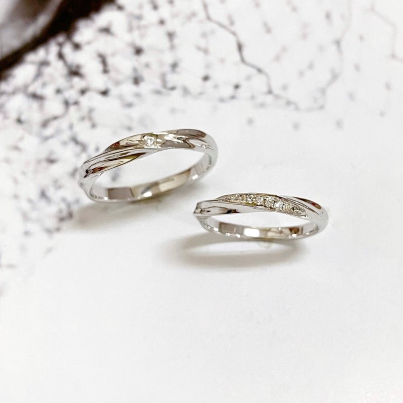 Spend the rest of your life together_pair of rings | 14K, 9K, 925 sterling silver - Couples' Rings - Precious Metals 