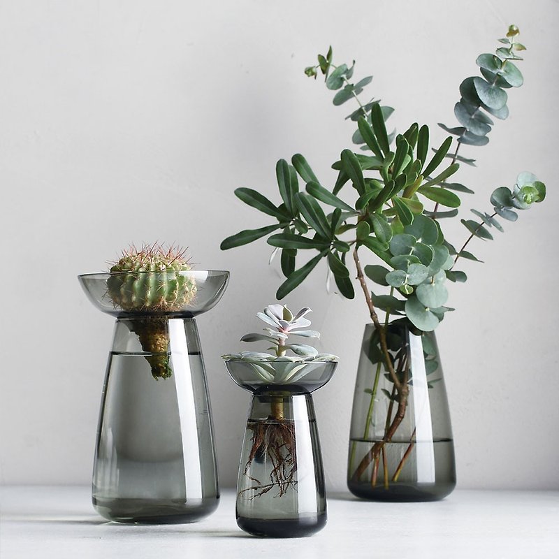 玻璃 花瓶/陶器 透明 - KINTO AQUA CULTURE玻璃花瓶 / 共6款