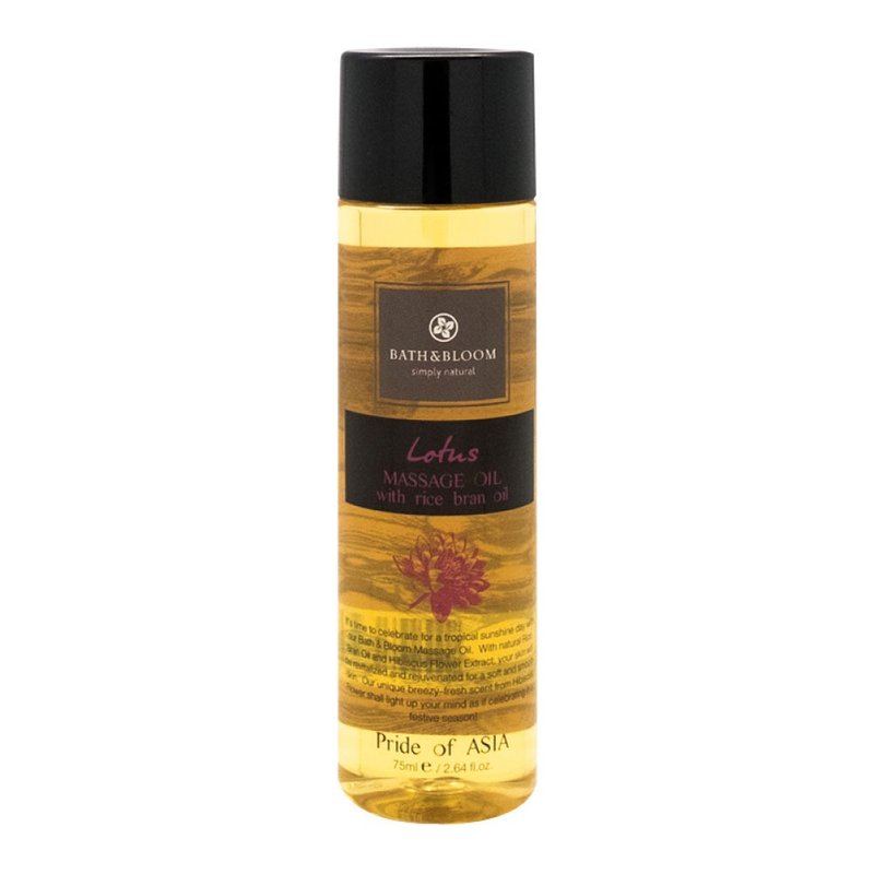 【Bath & Bloom】蓮花臉部及身體按摩油 75ml - 精華液/精華油 - 其他材質 