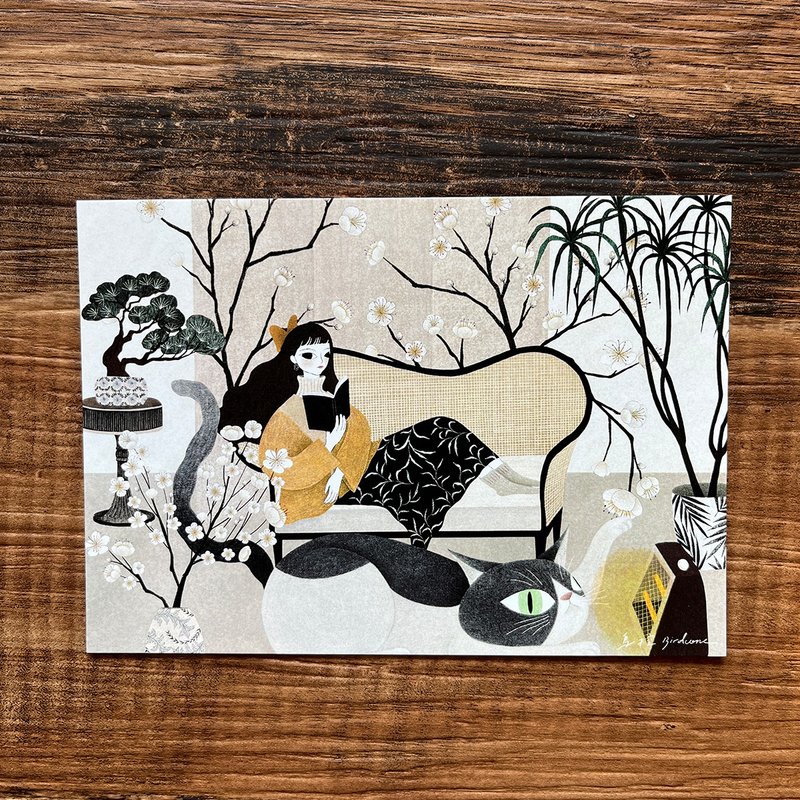 宅裡的冬天 / 明信片 - 卡片/明信片 - 紙 