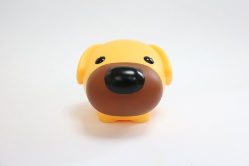 my Dog-piggy bank and piggy bank decorations-pudding goose yellow