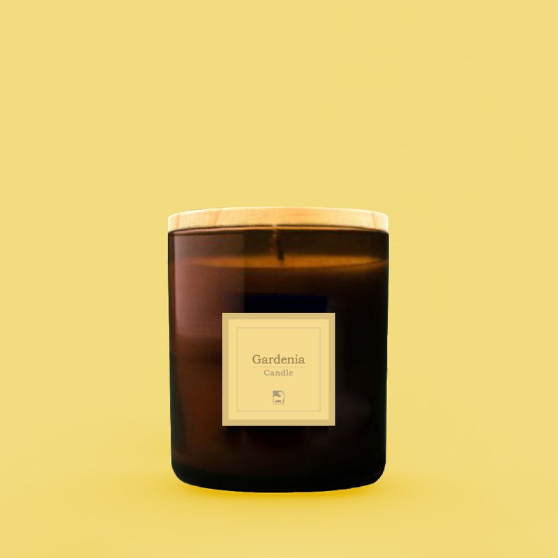 Bilu Gardenia Plant Candle 220g - เทียน/เชิงเทียน - ขี้ผึ้ง 