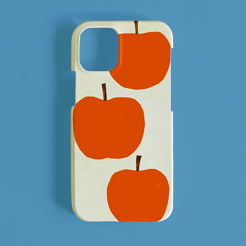 Smartphone case apple ivory made to order - เคส/ซองมือถือ - พลาสติก สีแดง