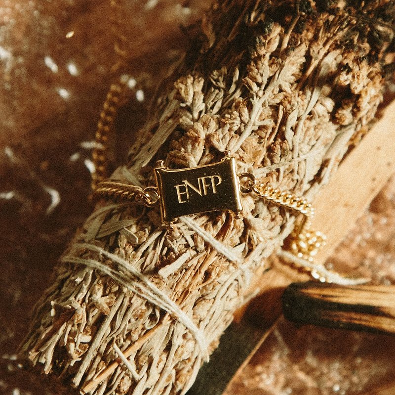 MBTI Personality Type Bracelet - ENFP Candidates - Bracelets - Copper & Brass Gold