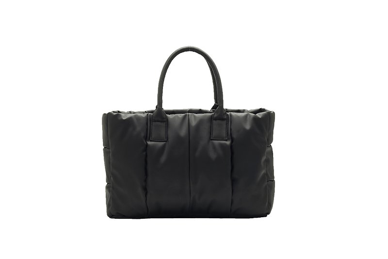 VOUS mother bag classic series misty black medium - Diaper Bags - Polyester Black