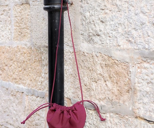 wine cotton sling bag