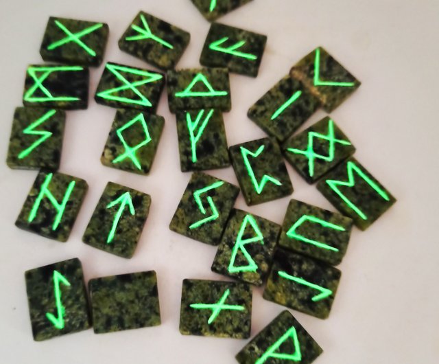 Viking Runestones in Bag - 25 Runes