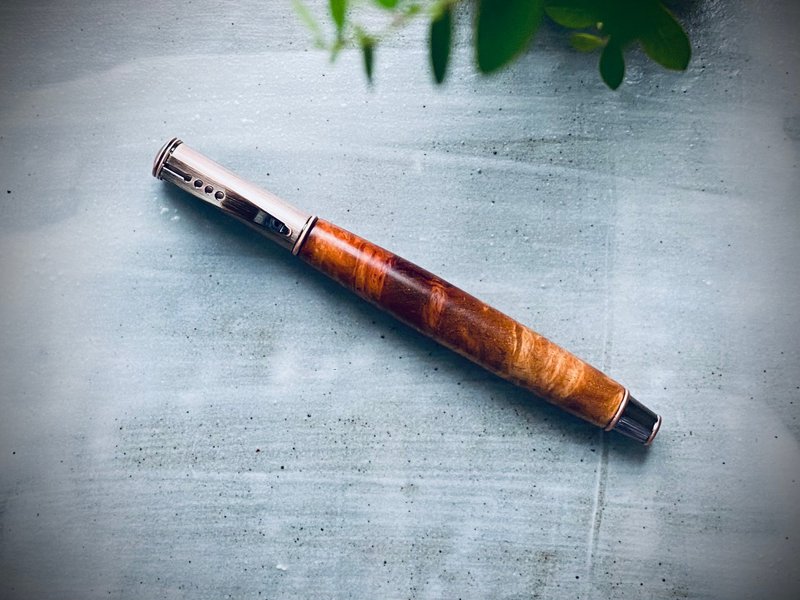 緬甸花梨樹瘤料  鋼珠筆 - 鋼珠筆 - 木頭 
