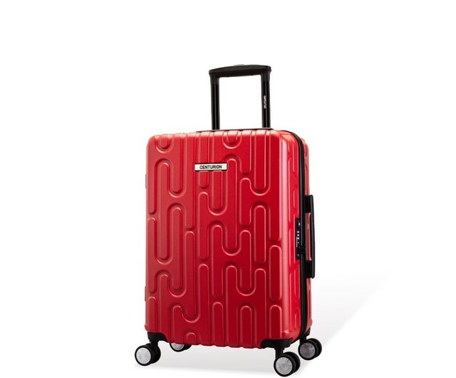 CENTURION 20 inch Economy Class Suitcase New York Red Boarding Case