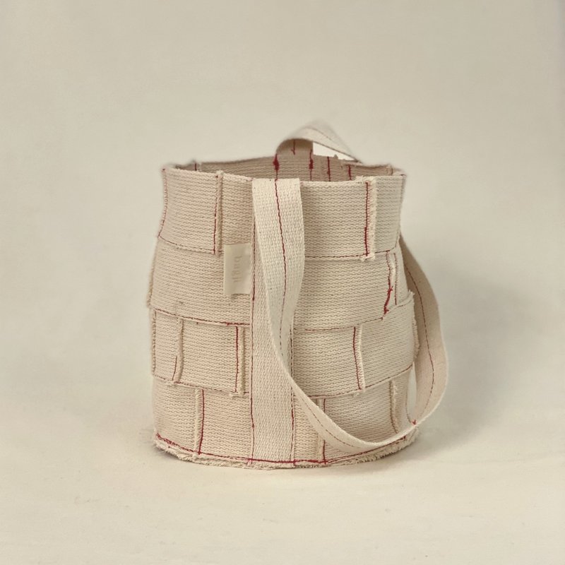 Mosaic_Cylinder bag - Handbags & Totes - Cotton & Hemp 