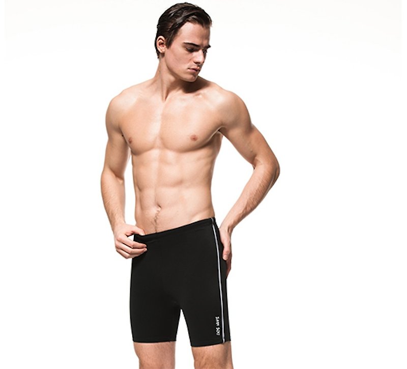 MIT five-point swimming trunks - Men's Swimwear - Nylon Multicolor