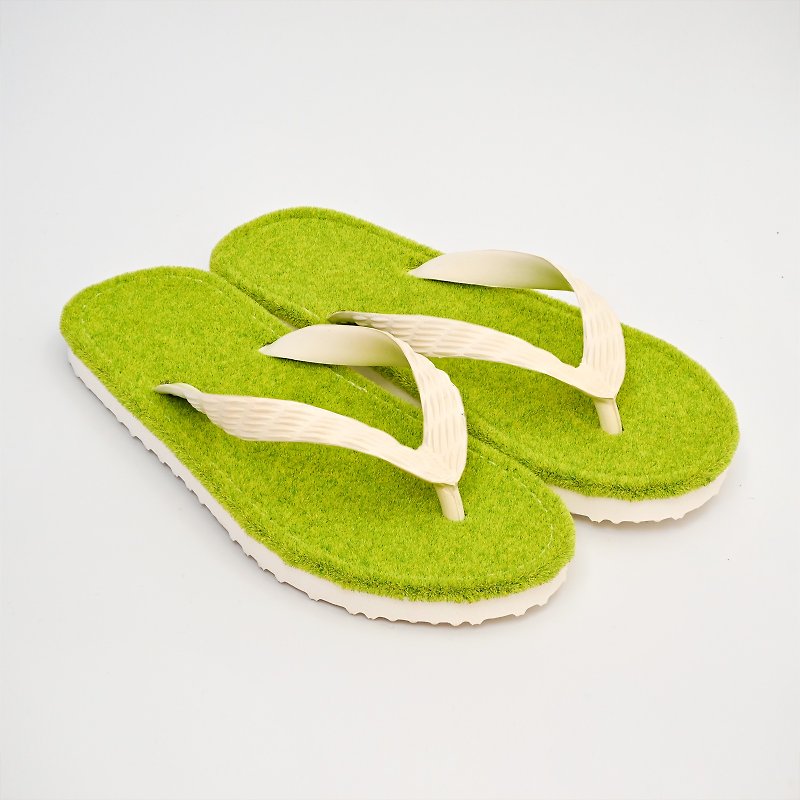 Shibaful Flip Flop - รองเท้าแตะ - ไนลอน สีเขียว