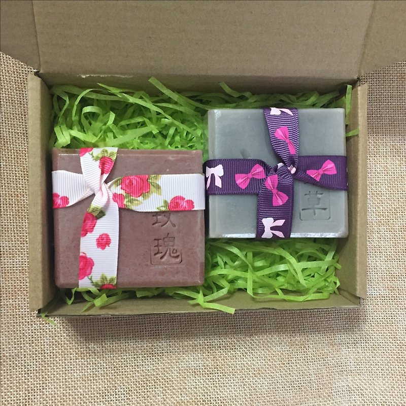 Mini Handmade Soap Gift Box - Christmas Express gift for fast shipping - Soap - Plants & Flowers 