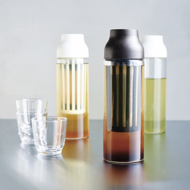 Japan KINTO CAPSULE Capsule Cold Brew 1L / 2 colors in total - Pitchers - Glass Transparent