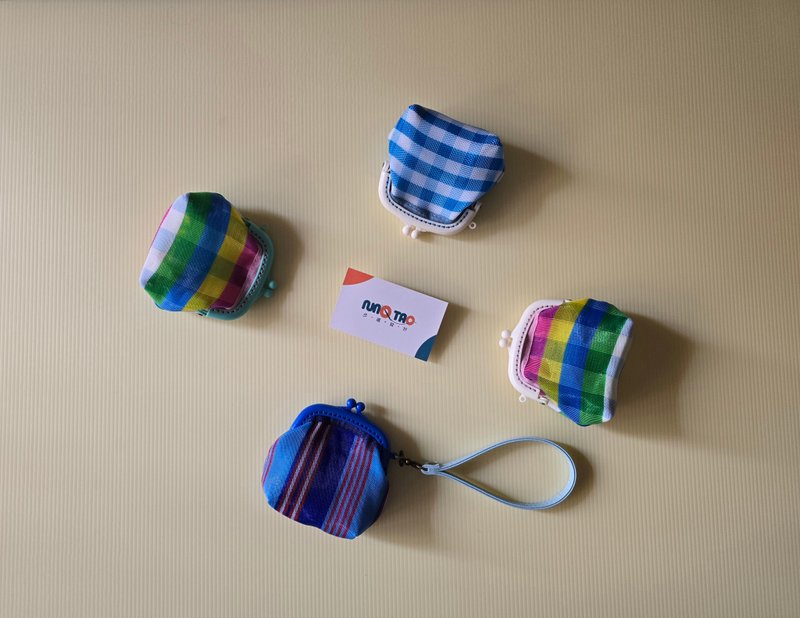 訂製_清新系列_小巧口金包_不含手繩_贈傳統茄芷袋_顏色隨機 - 錢包/皮夾/長短夾 - 塑膠 粉紅色