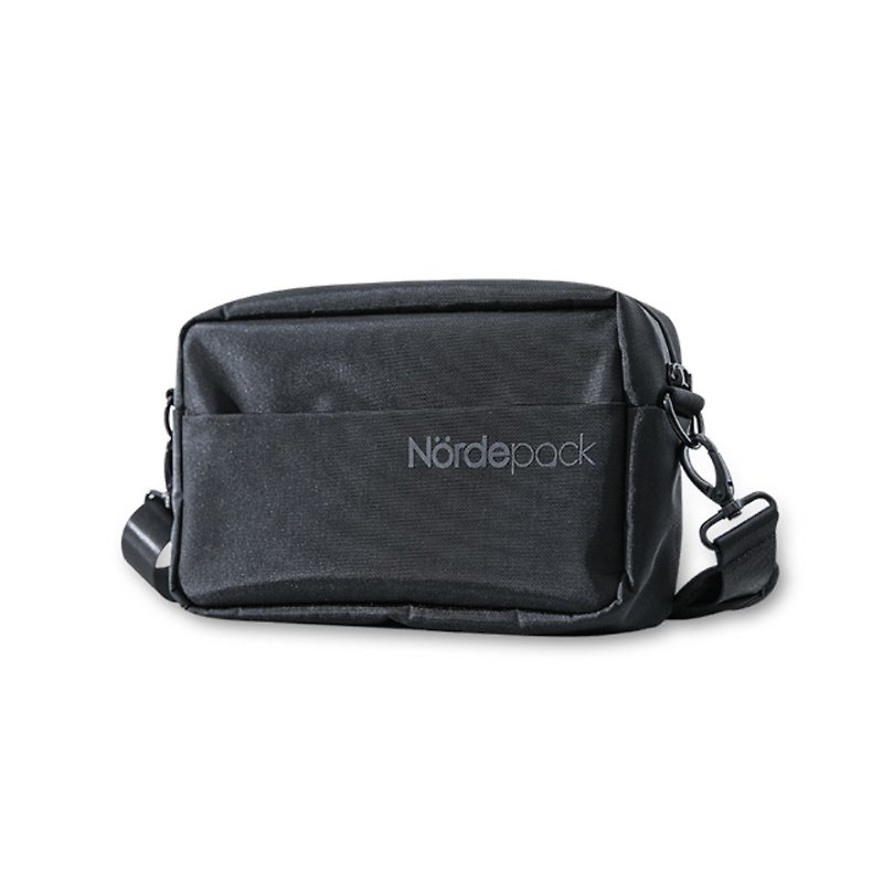 NORDEPACK SLING Bag - กระเป๋าแมสเซนเจอร์ - ไนลอน สีดำ