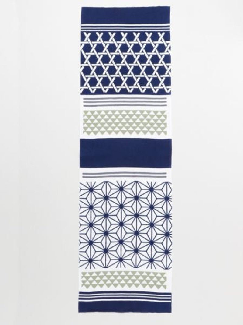 Long TENUGUI Towel HEMP Leaf - 毛巾/浴巾 - 其他材質 