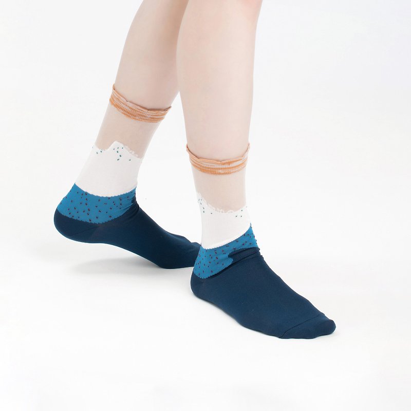 Other Materials Socks Blue - Taiwanese humpback dolphin 1:1 socks