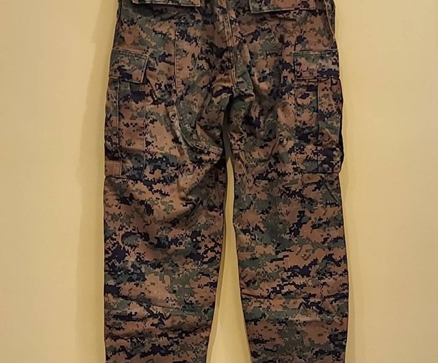 USMC/海兵隊用 MAR-PAT迷彩パンツ　ウッドランドDIGITAL カモ USMC(米海兵隊) 現用 MARPAT ウッドランド デジタルカモ野戦