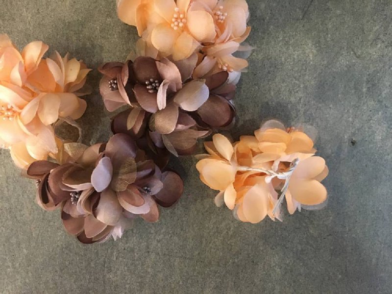 多層次紗花/漸層色 - 包裝材料/包裝紙 - 聚酯纖維 多色