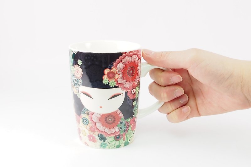 Mug-Tamako is beautiful [Kimmidoll Cup-Mug] - Mugs - Pottery Multicolor
