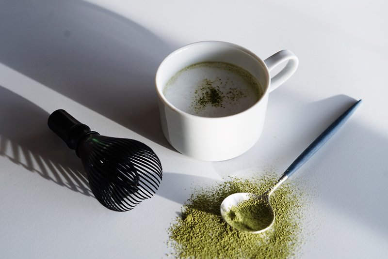 茶刷 (茶筅) & 茶粉組 日本綠茶粉 焙茶粉 茶拿鐵用粉末 - 茶葉/茶包 - 新鮮食材 