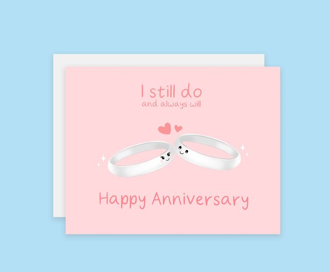 1st Anniversary Card