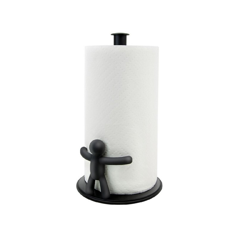 【Umbra】Buddy kitchen toilet paper holder (black) | kitchen paper towel holder - Other - Other Metals Black