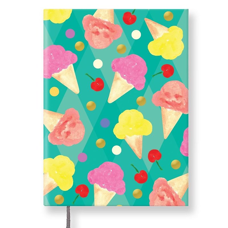 7321 Design BBH Perpetual Calendar - Ice Cream, 73D70838 - Notebooks & Journals - Paper Green