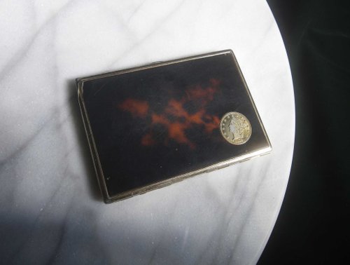 OLD-TIME] Early second-hand rare antique YSL leather cigarette case - Shop  OLD-TIME Vintage & Classic & Deco Storage - Pinkoi