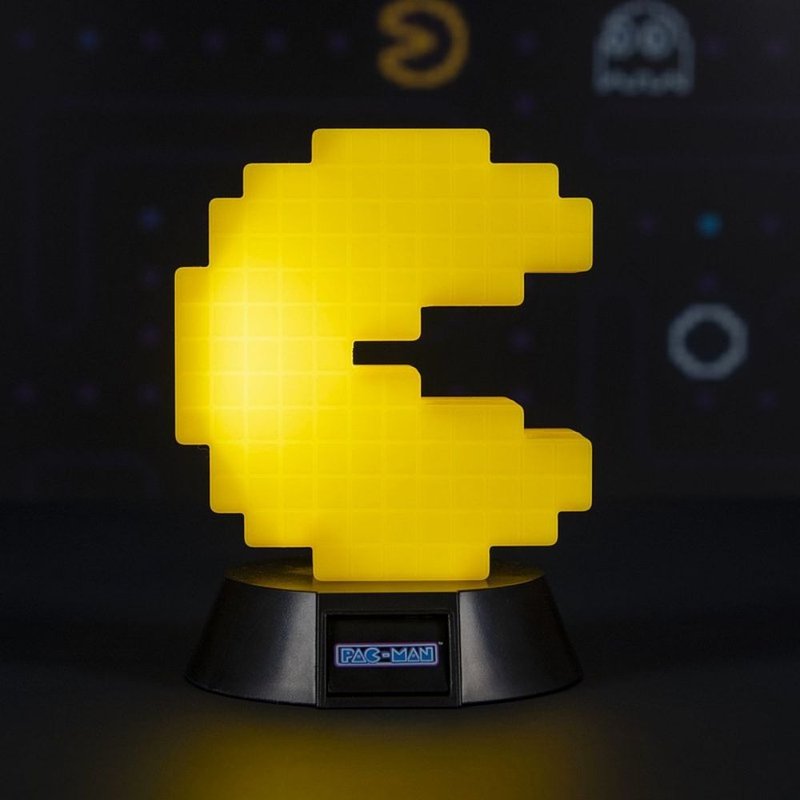 【Paladone UK】PAC-MAN Pac-Man shaped lamp night light ICON series - โคมไฟ - พลาสติก 