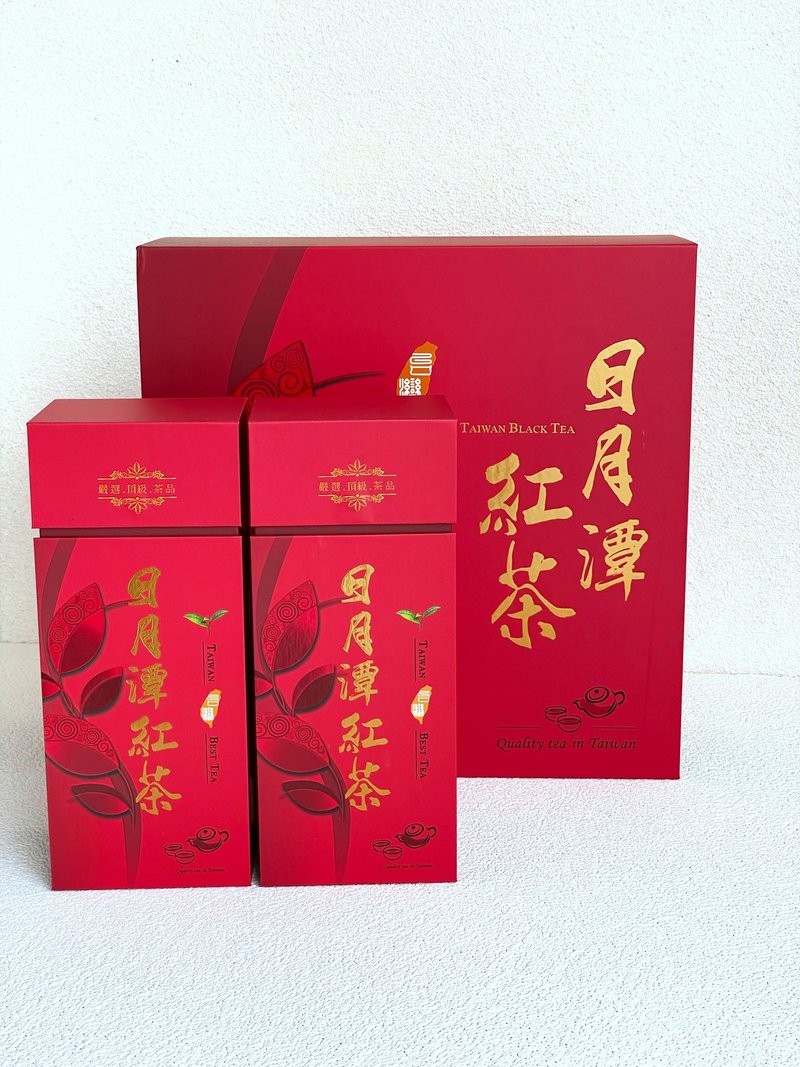 漫DAY生活茶 日月潭紅玉紅茶 精品大禮盒 茶葉150g*2 客製化禮物 - 茶葉/茶包/水果茶 - 植物．花 