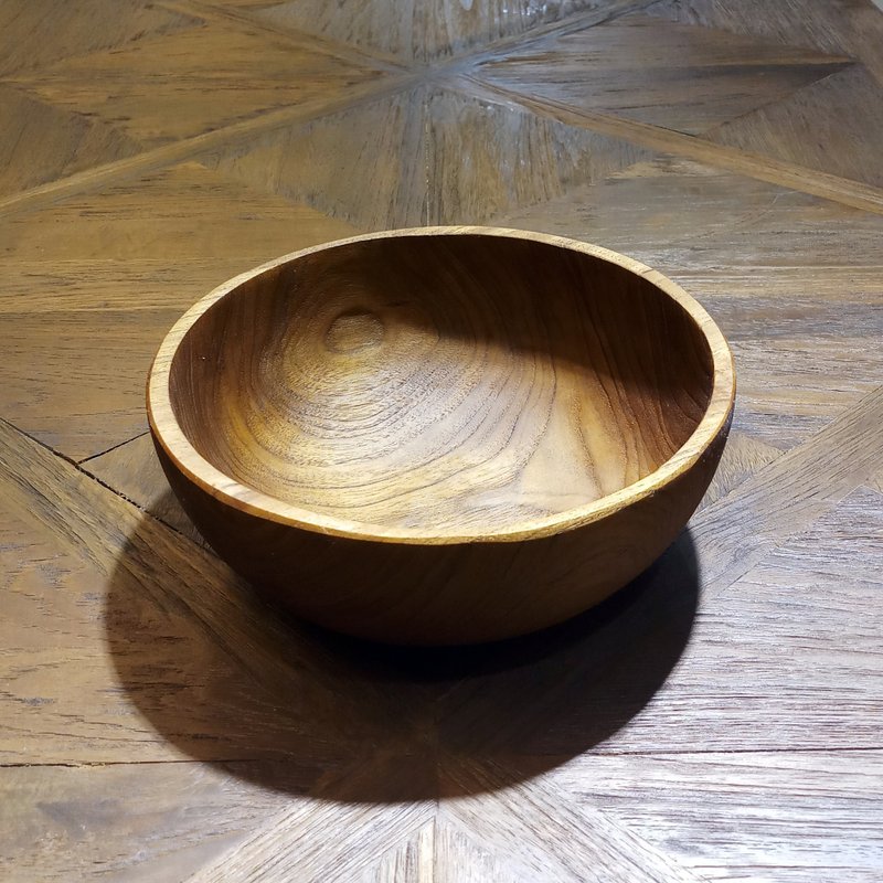 Handmade teak bowl - Bowls - Wood 