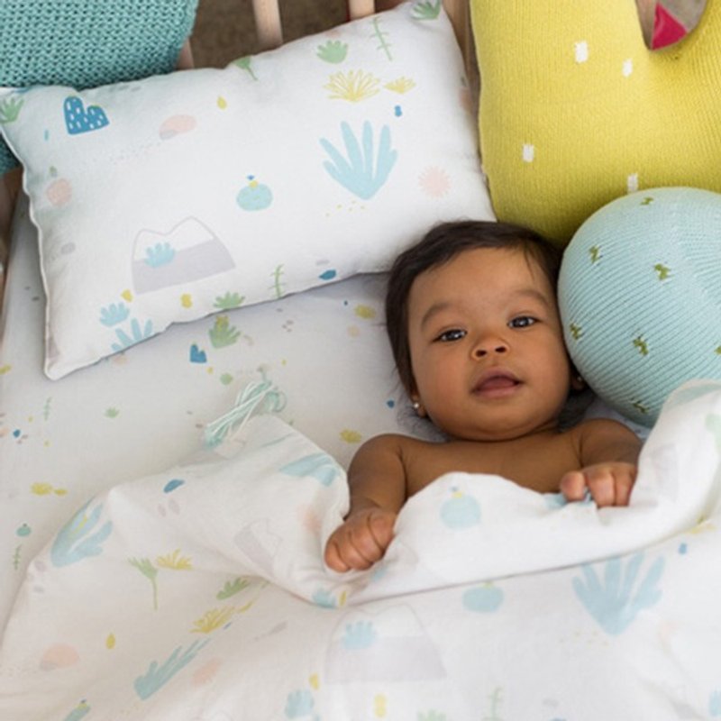 米国Blablaキッズ赤ちゃんの枕 - 小さな緑ラマ1-11-146 - その他 - コットン・麻 