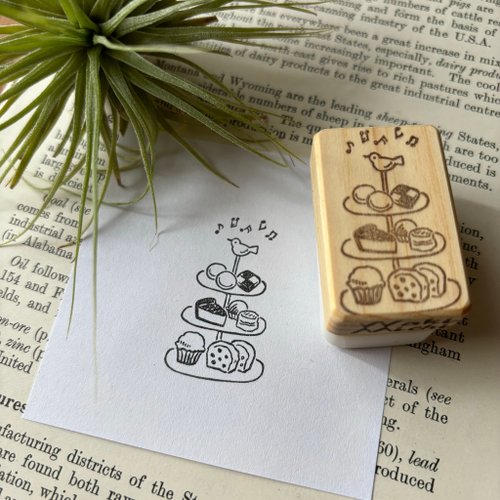 消しゴムはんこNo.22 お菓子の飾りスタンプ 消しゴムはんこ【受注生産】no.22 - メルカリ