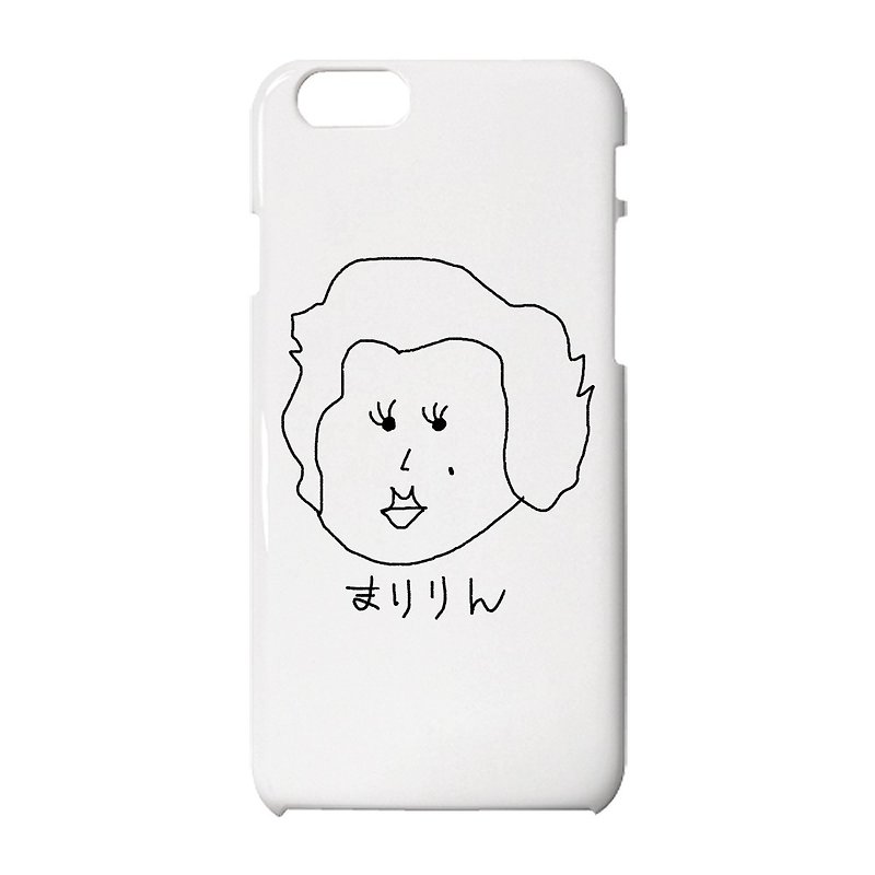 Marilyn２ iPhone case - เคส/ซองมือถือ - พลาสติก ขาว