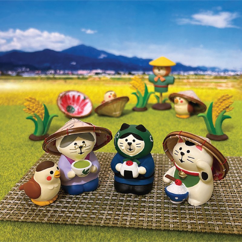 日本Decole Concombre - 豐收新米祭 - 擺飾/家飾品 - 樹脂 多色