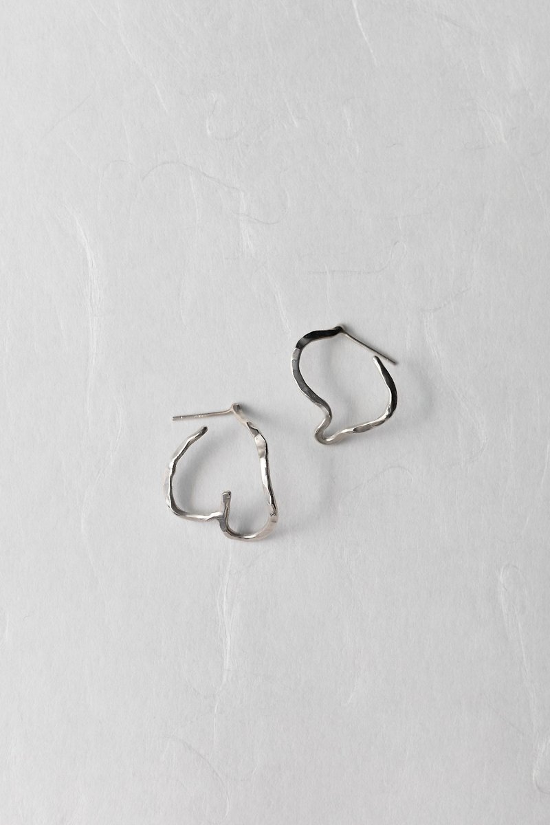 JUelry x ChouYi 人形耳環(銀) - Human Earrings (silver) - 耳環/耳夾 - 純銀 銀色