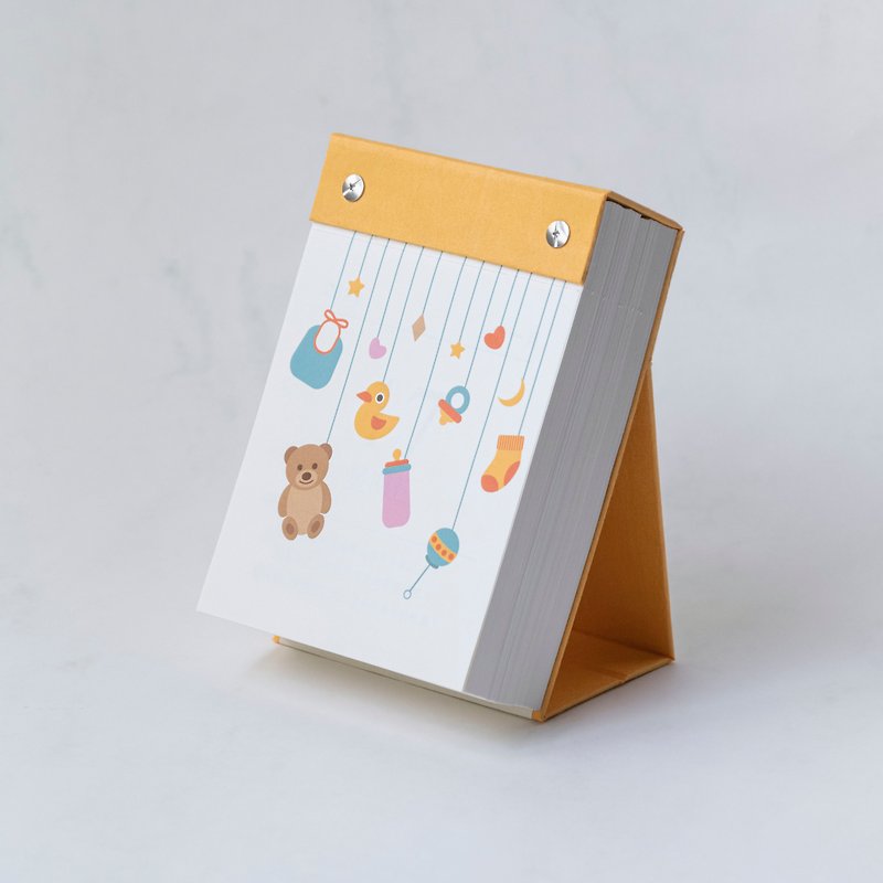 [Pregnancy and Parenting Handmade Calendar] Pregnancy Calendar/Parenting Calendar/Newborn Gift/Customized Gift - Calendars - Paper Multicolor