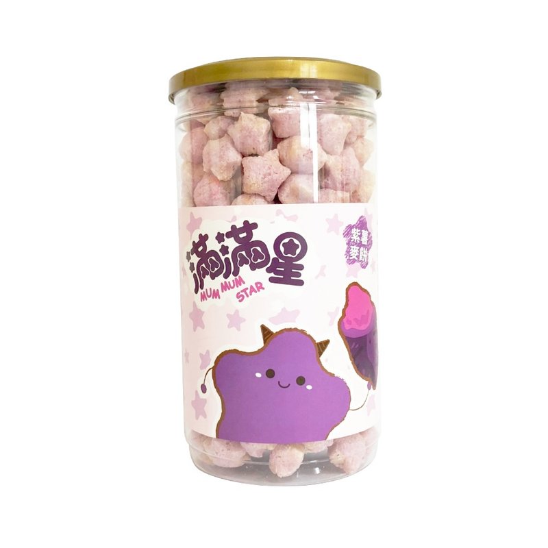 飯友 紫薯滿滿星麥餅 40g/罐 - 零食/點心 - 新鮮食材 