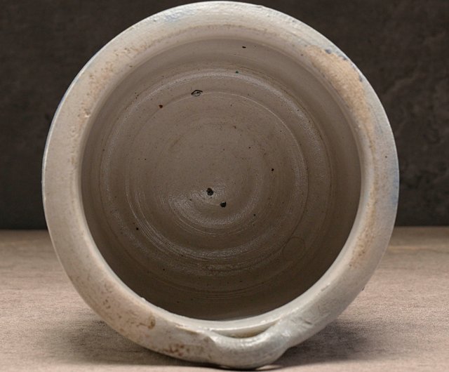 ドイツ ヴェスターヴァルト 手描き コバルトブルー塩釉炻器 ドイツ ヴェスターヴァルト 手描き コバルトブルー塩釉炻器